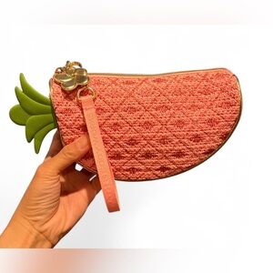 Bath & Body Works Chic Pink Wristlet Clutch & makeup bag